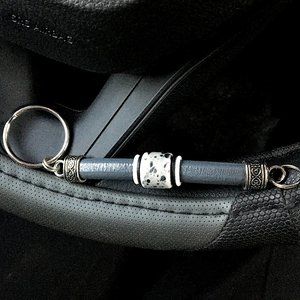 Key Chain, Regaliz Genuine Leather, Handmade New